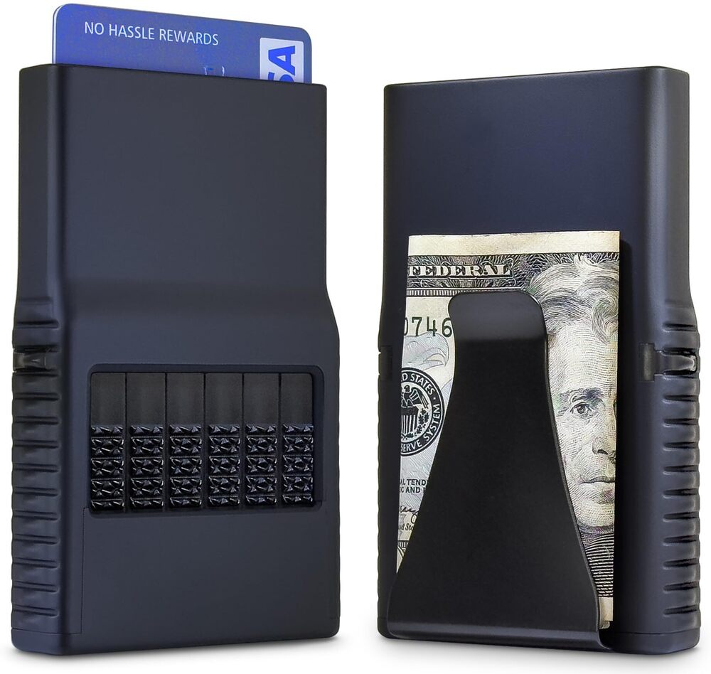 1586 ACM 2.0 Wallets & Ultimate Organization Push Button Card Case